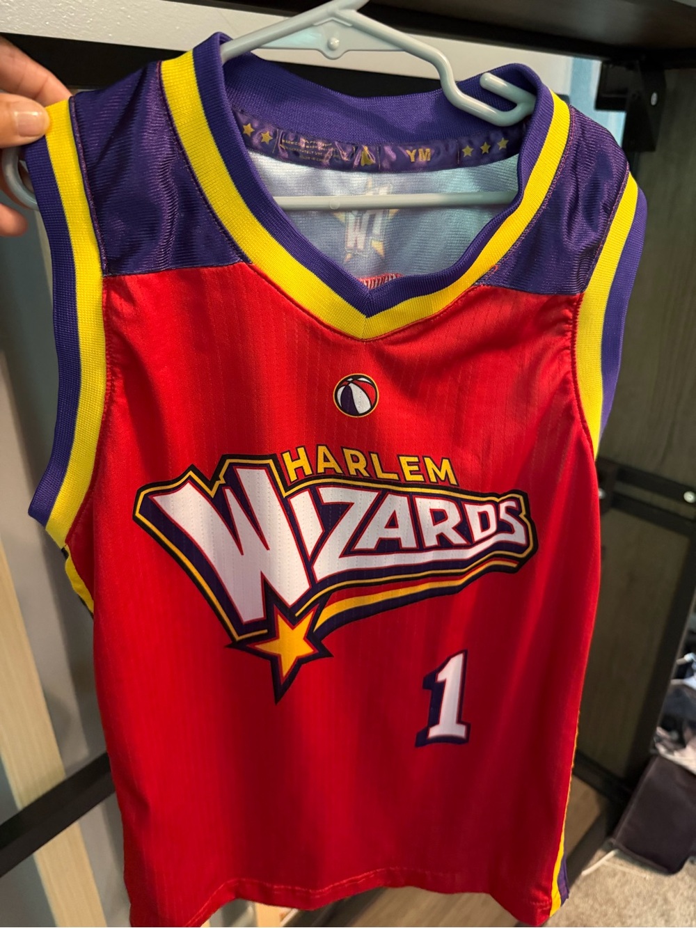 Harlem Wizards Red & Purple Jersey